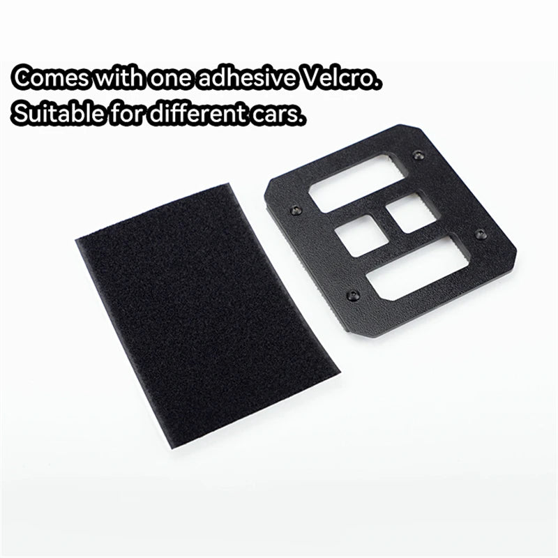 Panel Molle Portátil para Almacenamiento Modular, Organizador de Vehículos, Consola Central, Almacenamiento en el Guantera, Plástico ABS, Accesorios Interiores para Automóviles