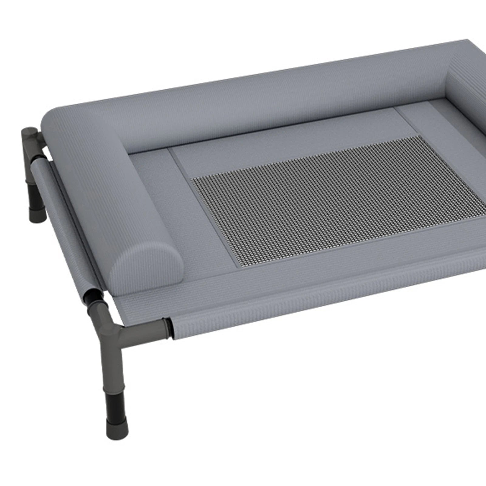 Muebles para mascotas, cama elevada de malla, transpirable con almohada, cama elevada para perros y gatos, extraíble, exterior, Camping, tren para tomar el sol, hogar, césped