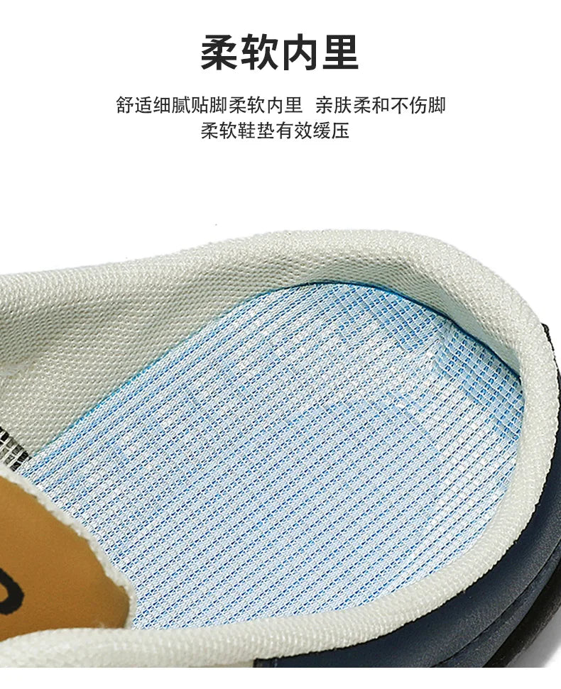 Zapatos de Hombre Estilo Verano 2026, Diseño Cerrado y Deslizante con Malla Transpirable, Mocasines Modernos y Transpirables