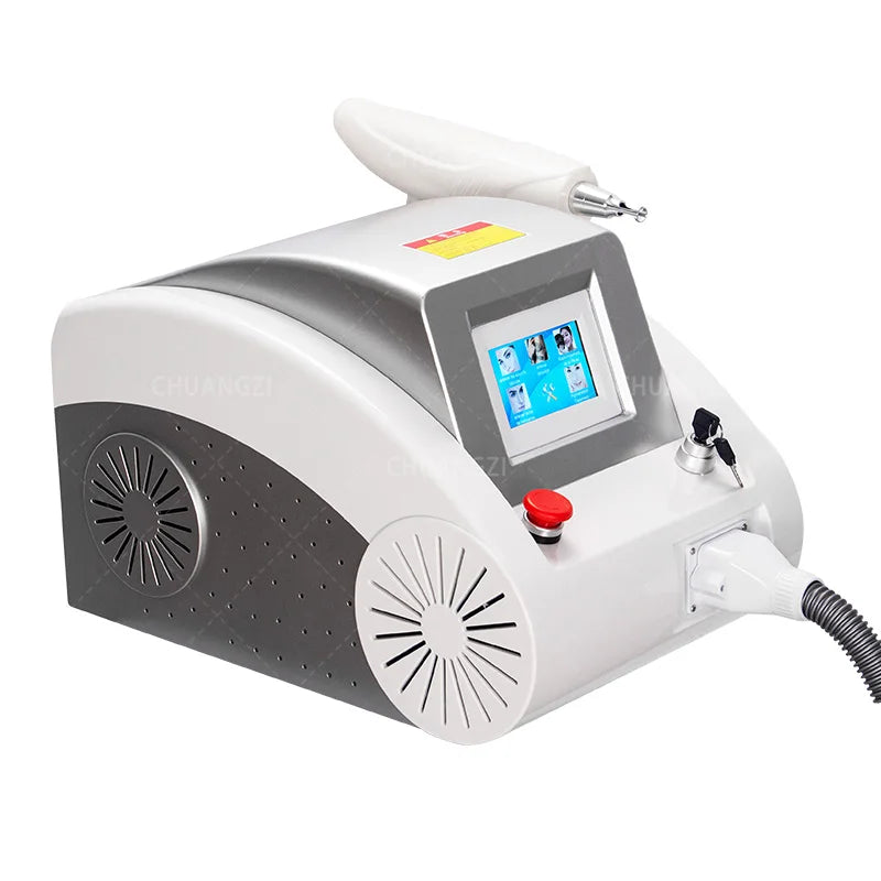 Máquina de Belleza Láser Más Vendida, Láser Portátil Q-switch ND YAG para Eliminación de Tatuajes, Eliminación de Pigmentación, Máquina de Peeling de Carbono