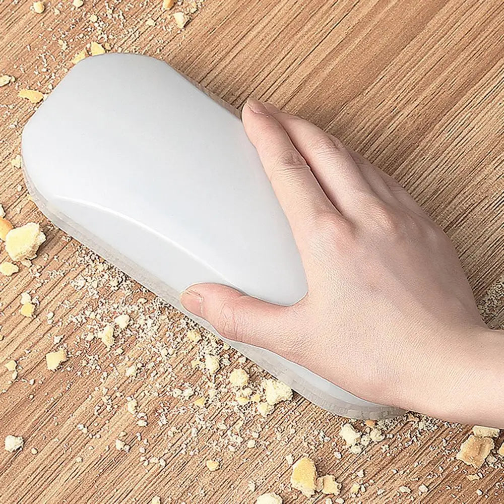Mini barredora de migas de mano ABS, cepillo de barrido ergonómico para servidor, estufa de mesa, tostadora, migas de comida, migas de pan