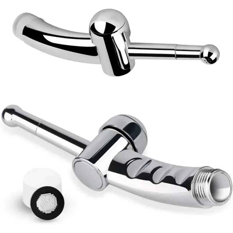 Ducha de cuerpo limpio para mujer, cabezal de pistola rociadora, lavado de Vagina, fondo de inodoro, implemento Anal y Vaginal, cabezal de ducha, juego de bidé