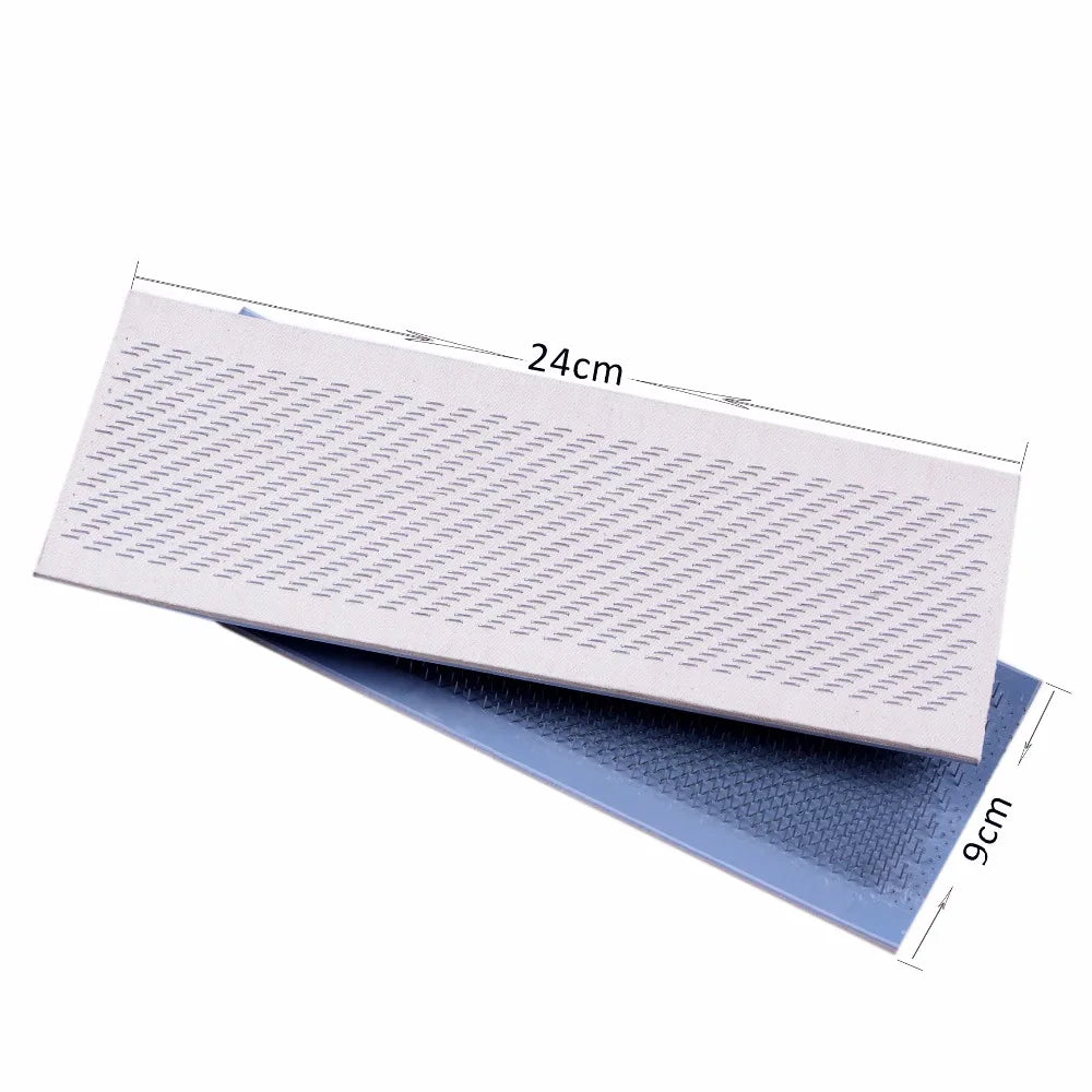 Tarjeta de extensión de cabello para sujetar hebras de cabello humano, tapete de dibujo de peluca profesional