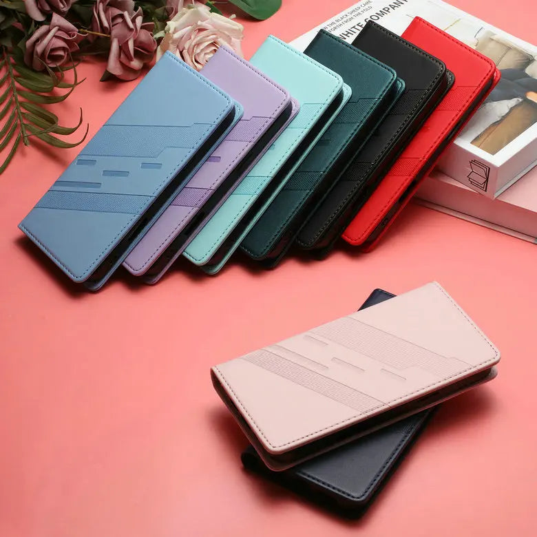 Funda de Lujo 360° para Xiaomi Poco X8 Pro Max 5G, Funda Protectora de Cuero Tipo Libro, Compatible con Poco X7 Pro, M7, M8 Pro, F7, M7, F8 Ultra, con Cierre Magnético