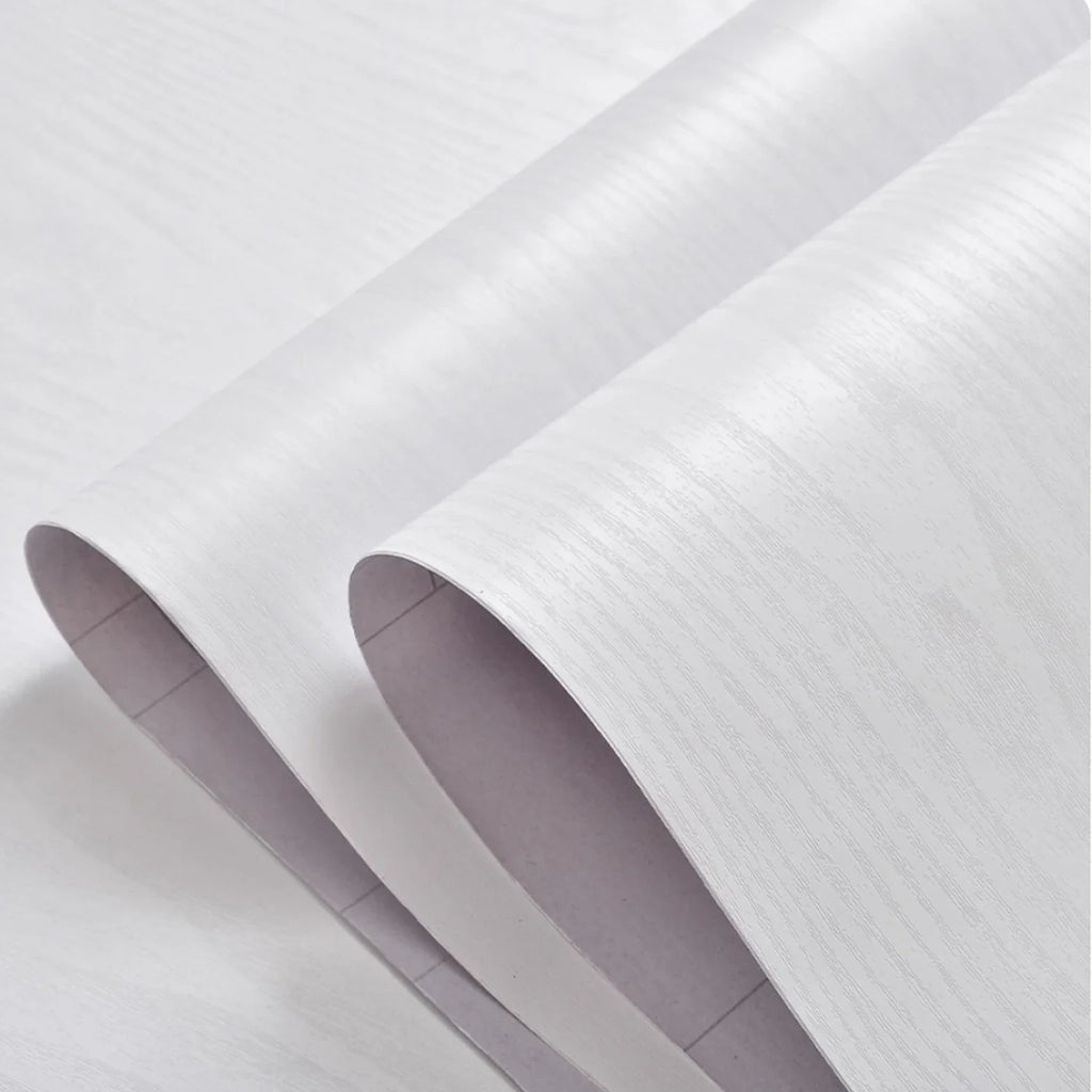 Rollo de papel tapiz adhesivo con 5 metros, pegatina impermeable de grano de madera, armario, puerta de escritorio, pegatinas de renovación de muebles