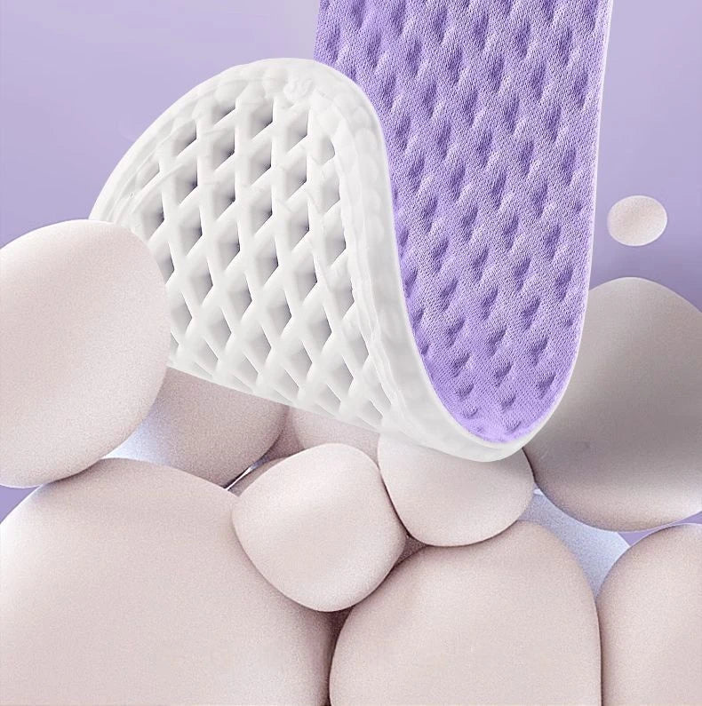 Plantillas deportivas de PU que absorben los golpes, plantilla fresca transpirable de verano, plantillas para zapatos para hombres y mujeres, 2 uds./4 Uds.