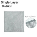 Paño de cocina de alambre de Metal sin arañazos, paño multiusos de microfibra, paño de limpieza, toalla mágica para platos