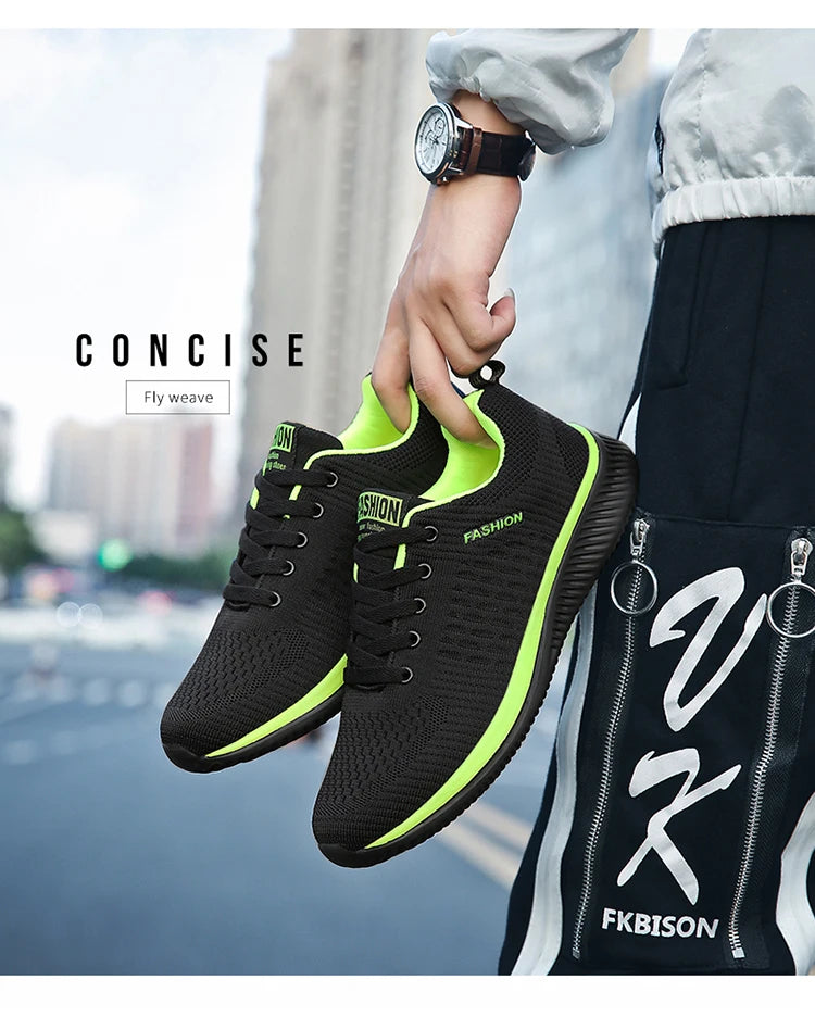 Zapatos informales para hombre, zapatillas de correr para hombre, Tenis ligeros, cómodas zapatillas transpirables para caminar, zapatos deportivos para hombre