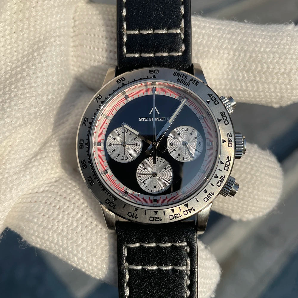 Reloj de Cuarzo de Lujo para Hombre SF733 STEELFLIER, Movimiento Silencioso VK63, Superluminoso, Resistente al Agua 200M, Reloj de Buceo, Nuevo Lanzamiento Oficial