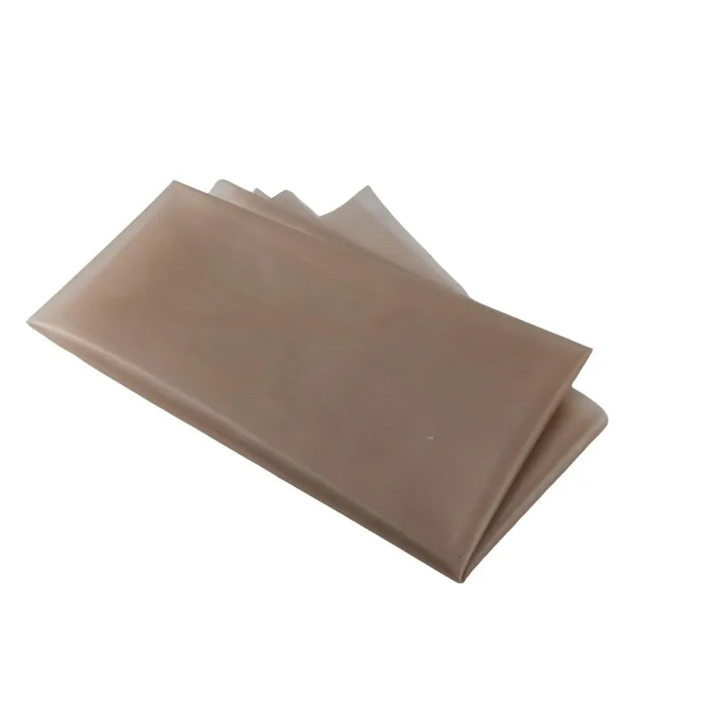 Lámina de tela de PU de 19*36 pulgadas para hacer extensiones de cabello con cinta adhesiva.