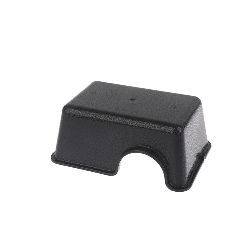 HUAHUACozy Hide Box para Reptiles; Cueva ventilada para geckos, serpientes, arañas, lagartos y insectos; Negro.HUAHUA