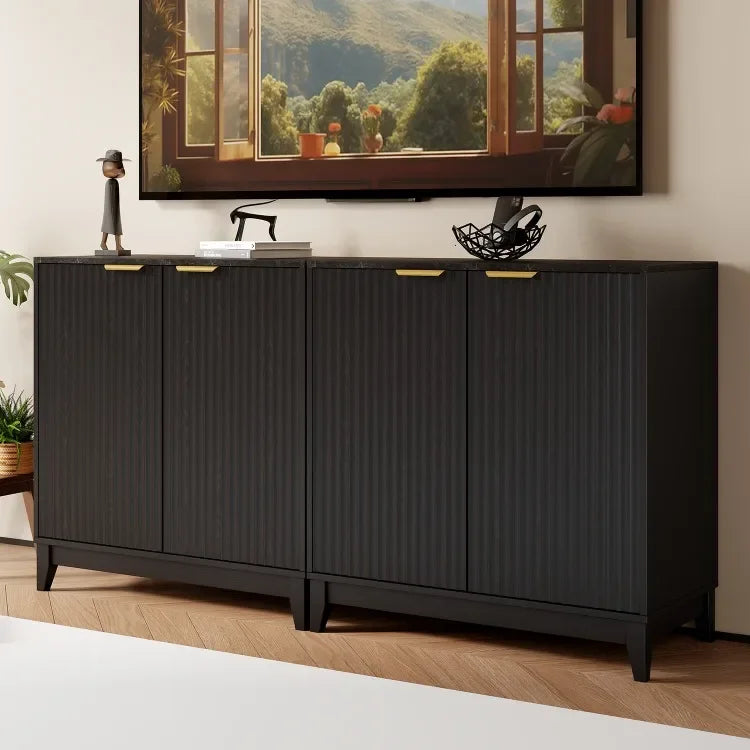 Aparador de comedor, gabinetes de cocina, mesa auxiliar, aparador de madera, bufé, consola de estilo rústico para sala de estar, mueble.