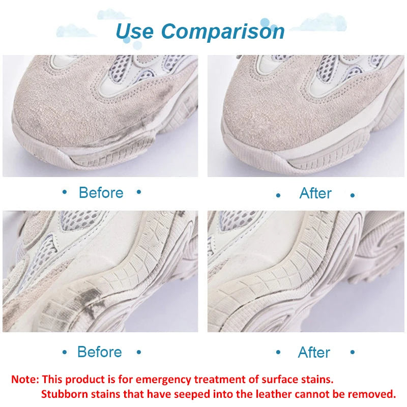 1 Borrador Limpiador de Zapatos, Borrador para Limpiar Zapatillas de Gamuza, Revitalizador de Zapatos de Cuero Mate, Herramienta Quitamanchas