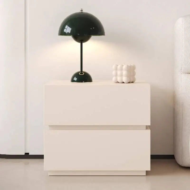 Mesita De Noche De decoración amarilla, mesita De Noche De almacenamiento japonesa barata estética, muebles Retro ahorradores De espacio