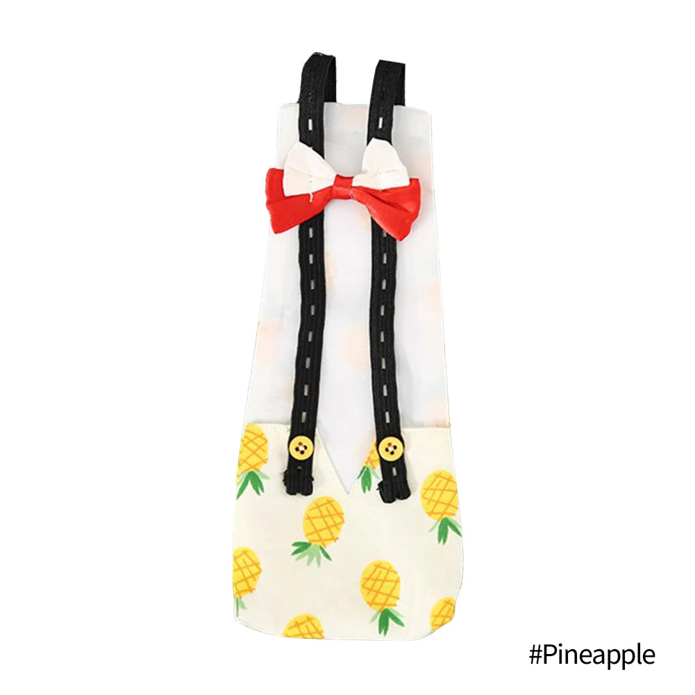 Pañal ajustable para granja de mascotas, de ganso, pato, pollo, aves de corral, Ganso, tela con lazo