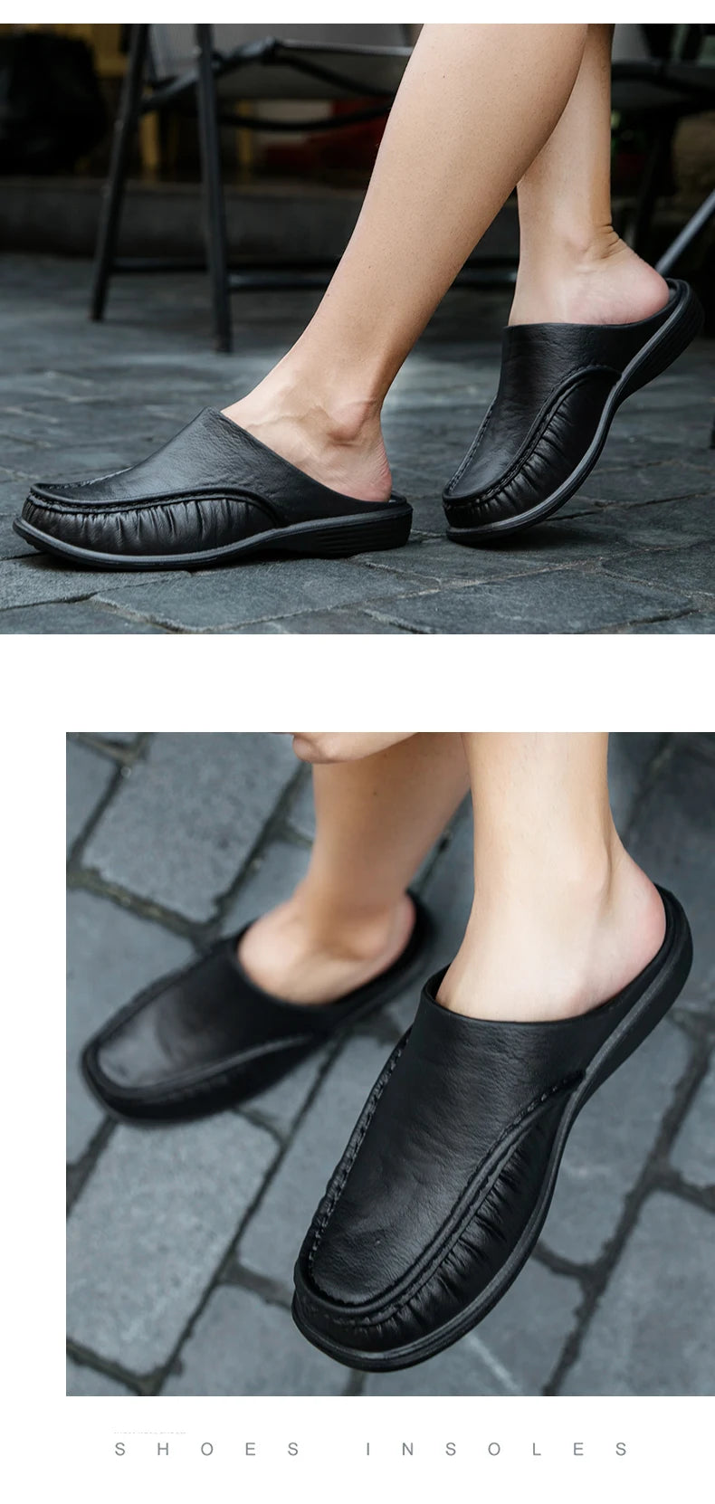 2023 Hotsale hombres zapatos EVA Slip On zapatos casuales para caminar hombres medias zapatillas cómodas zapatillas suaves tamaño 40- 47