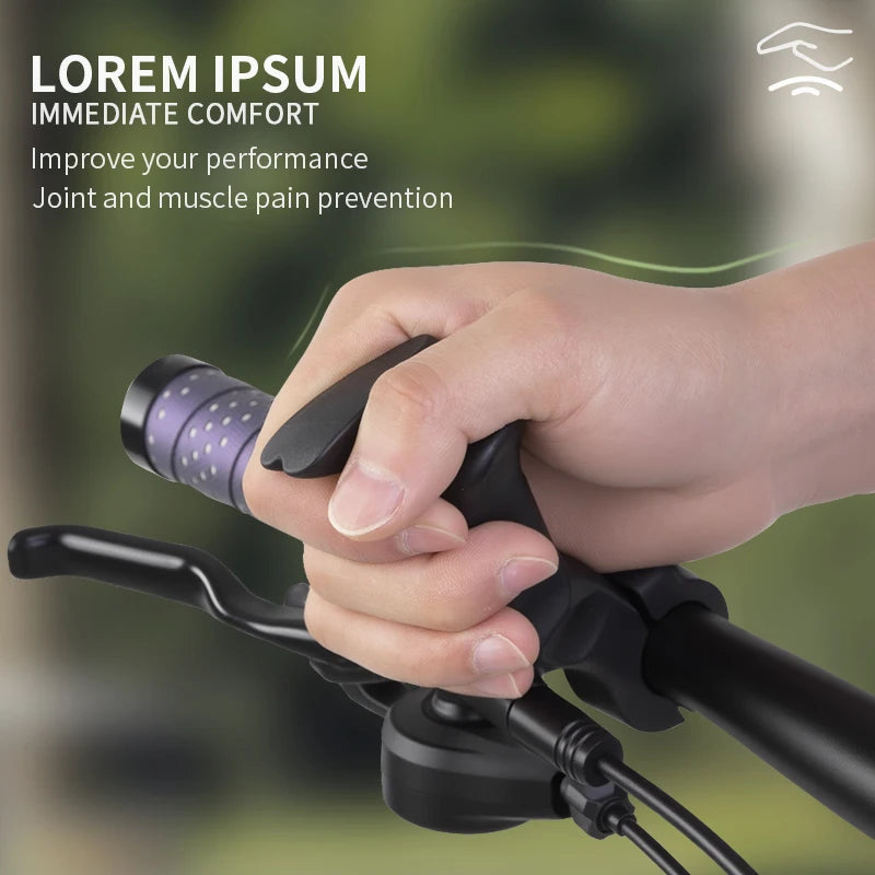 TOSUOD-extensiones de barra de bicicleta, diseño ergonómico, manillar de extensión ligero, accesorio cómodo para manillar de bicicleta