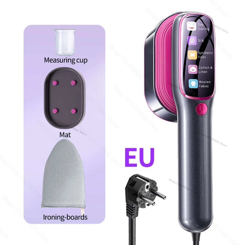 Plancha de vapor portátil profesional de mano de 1200W para el hogar, vaporizador de ropa para superficies de prendas