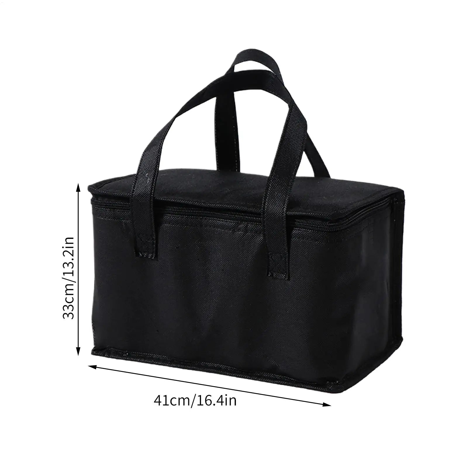 Bolsa Térmica Portátil Aislada de Aluminio Plegable para Mantener Alimentos y Bebidas Fríos para Camping, Picnic, Playa, Viajes y Actividades al Aire Libre