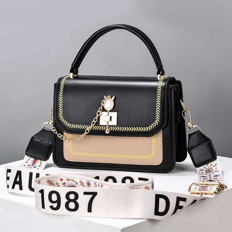 Nuevo bolso de hombro para mujer, bolso principal de alta calidad, bolso informal de gran capacidad a la moda, bolso de hombro tipo bandolera
