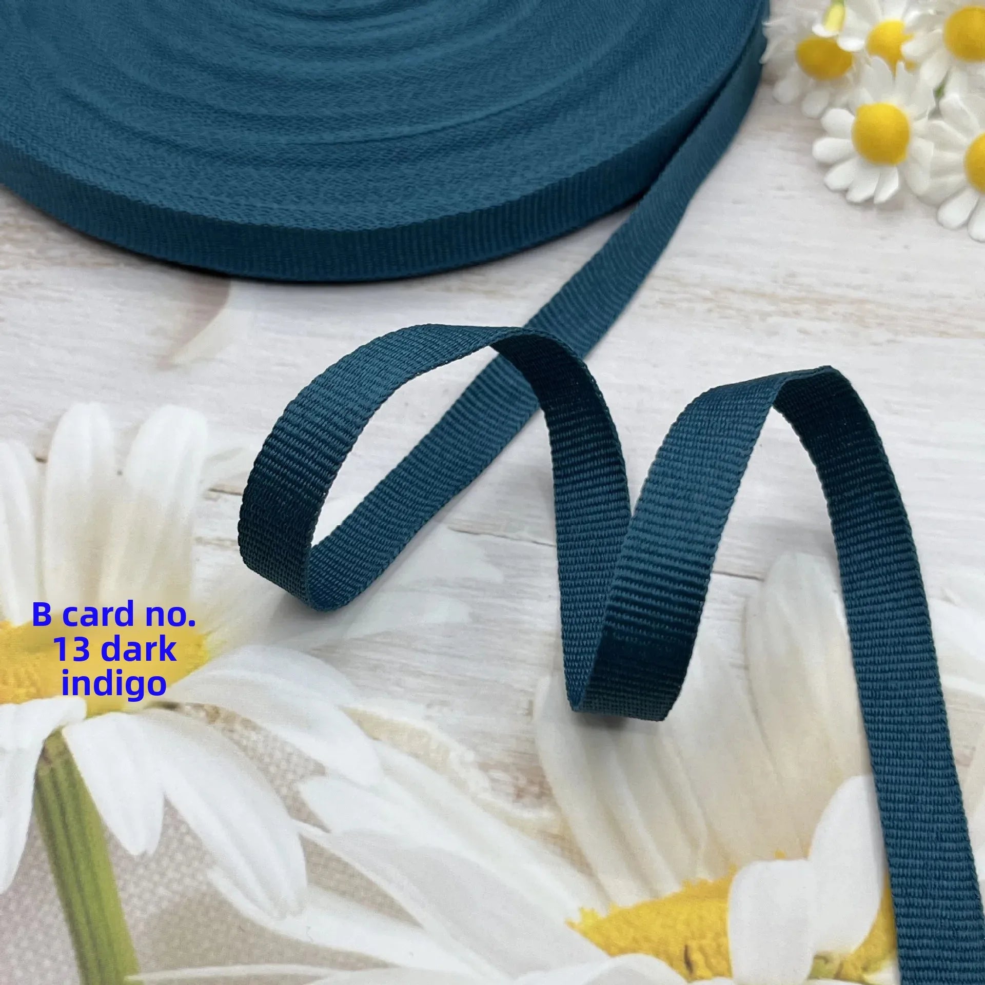 Cinta de encuadernación de borde de tejido liso de poliéster colorido, cinturón de tela de nailon, cinturón de lona con borde en rollo, corbatas para artículos para el hogar