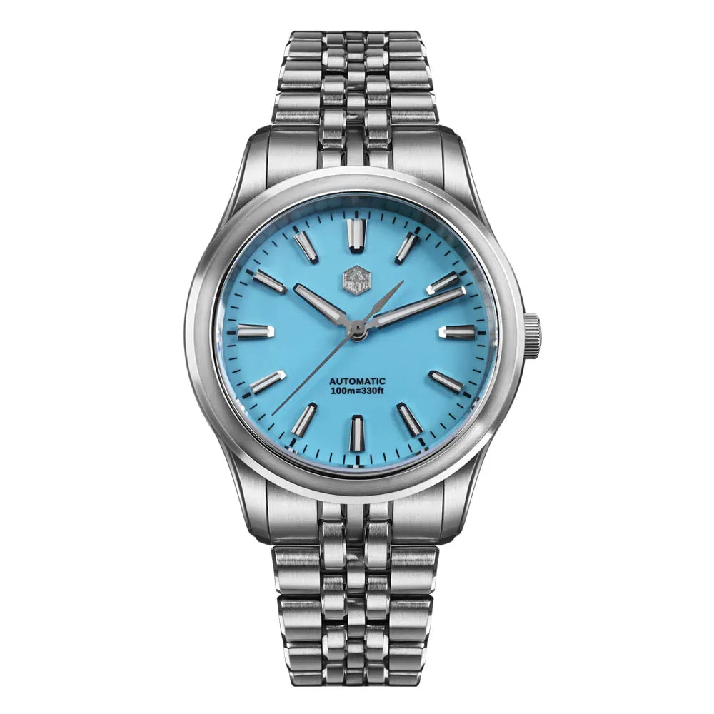 San Martin nuevo reloj Gada de 39mm estilo chino diseño Original Sunburst JianZhan Miyota 90S5 vestido de hombre mecánico automático SN0144