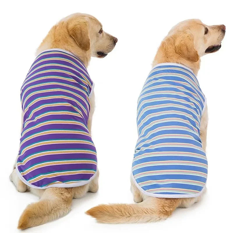 Chaleco sin mangas de verano para perros medianos y grandes, pijamas de verano para mascotas y ropa para el hogar, que se puede aplicar a varios medianos y
