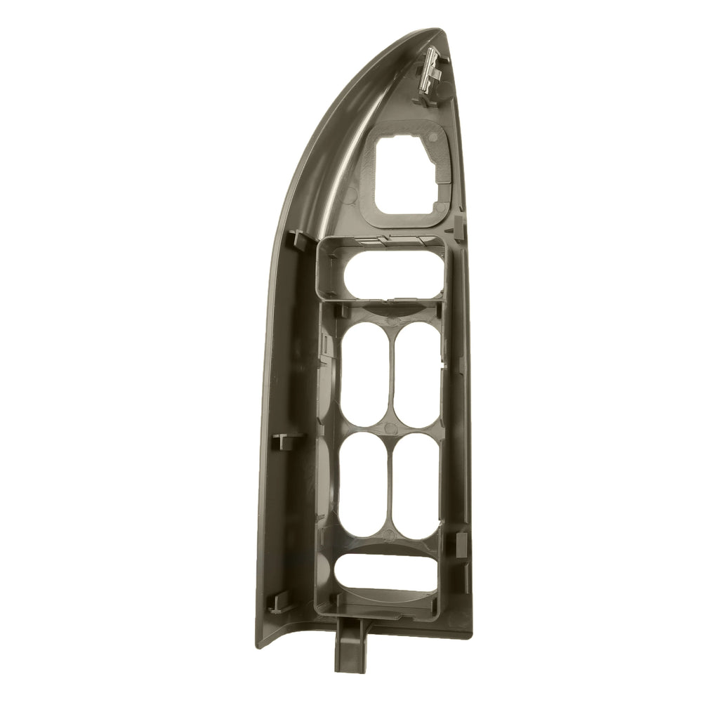 Interruptor de bloqueo de puerta delantera izquierda para Ford F150, interruptor de bloqueo de puerta delantera izquierda con bisel de montaje, pergamino medio para Ford F150 2001-2002 YL3Z14525AAB YL3Z-14525-AAB, nuevo
