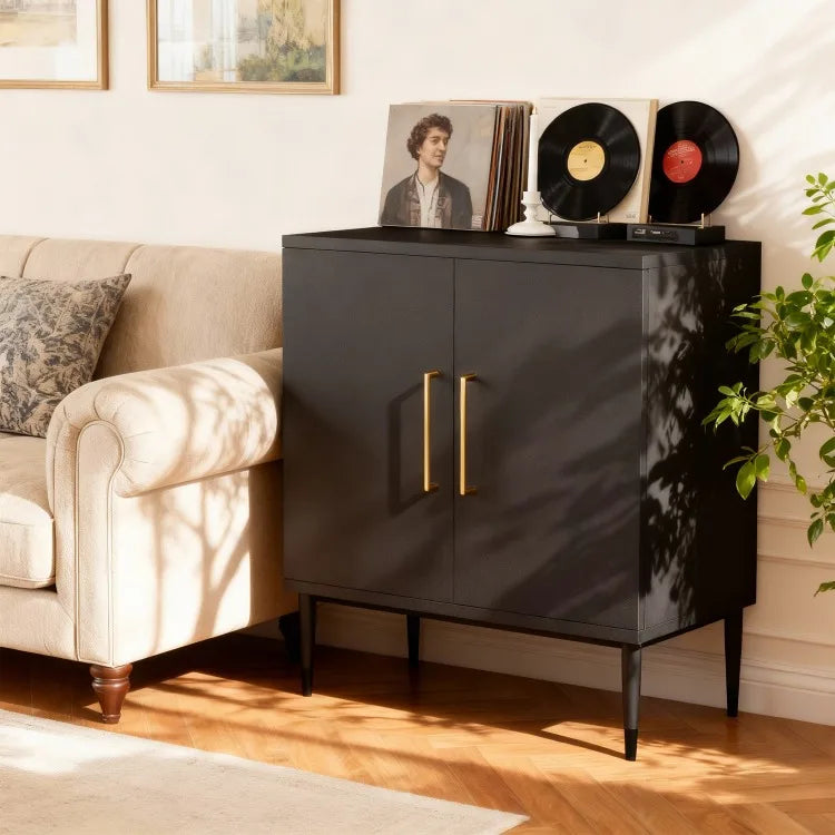 Aparador de Madera con Cajones, Almacenamiento con Patrón Geométrico, Estante de Cocina, Buffet para Café, Consola Georgina para Comedor y Sala de Estar