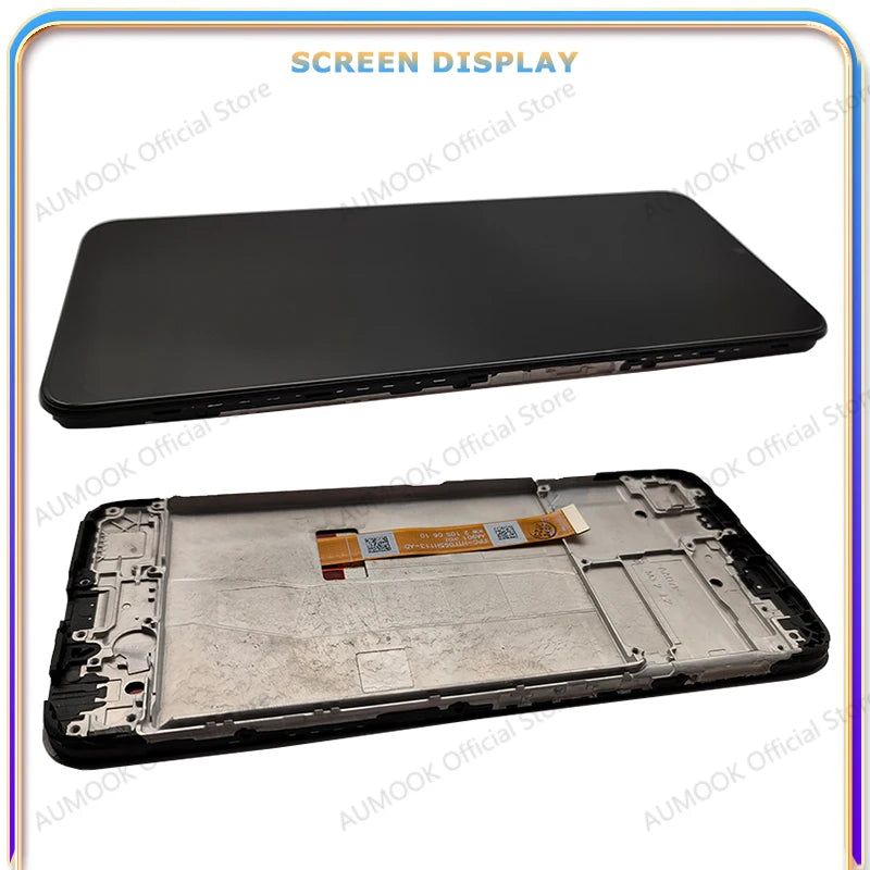 Pantalla LCD de 6,52 pulgadas para OPPO A16 A16s montaje de digitalizador con pantalla táctil con marco CPH2269 CPH2271 piezas de repuesto de pantalla