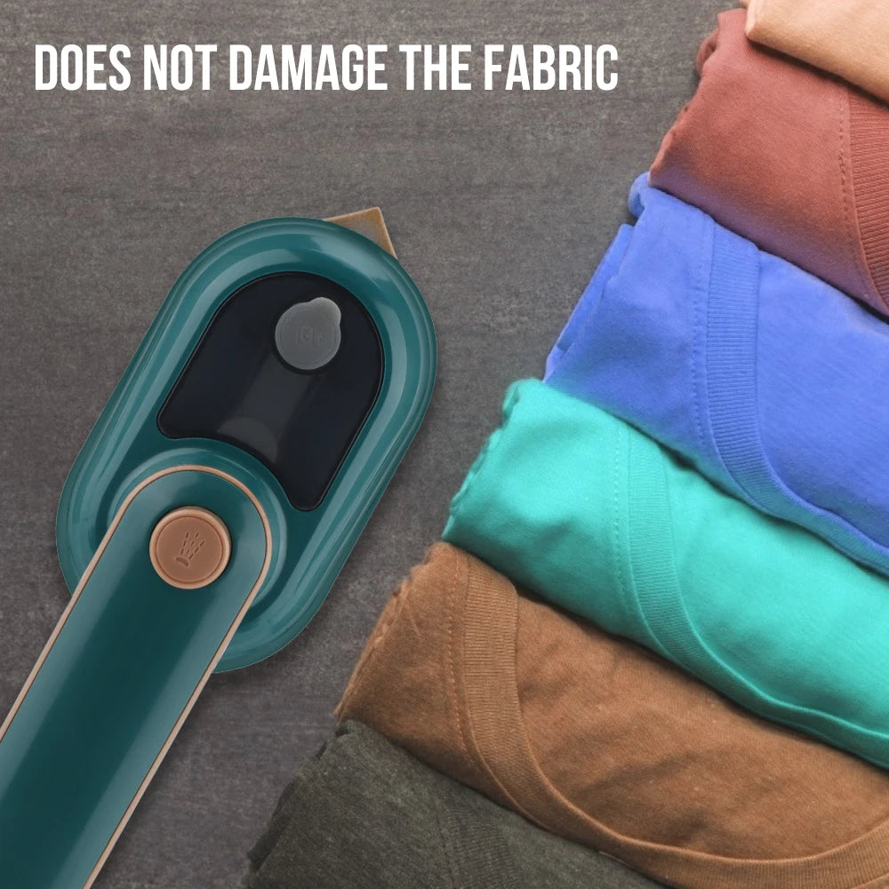 Mini vaporizador de ropa, plancha de vapor portátil de mano para viaje en casa, planchado de ropa, máquina de planchar en seco y húmedo