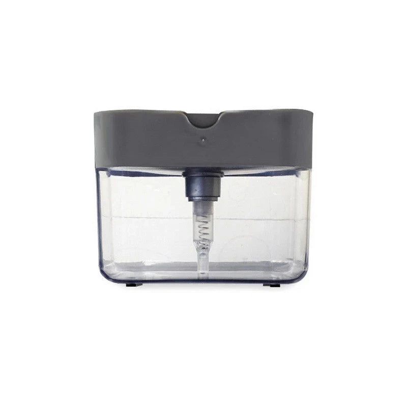 Dispensador de jabón portátil con prensa de detergente para cocina, paño limpio Pak, olla para lavar platos, herramienta de limpieza