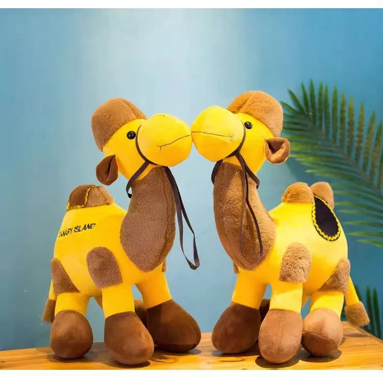 Juguete de Peluche de Camello de Simulación, Muñeco de Camello del Desierto, Almohada Creativa de Camello, Juguete para Niños, Regalo Kawayi