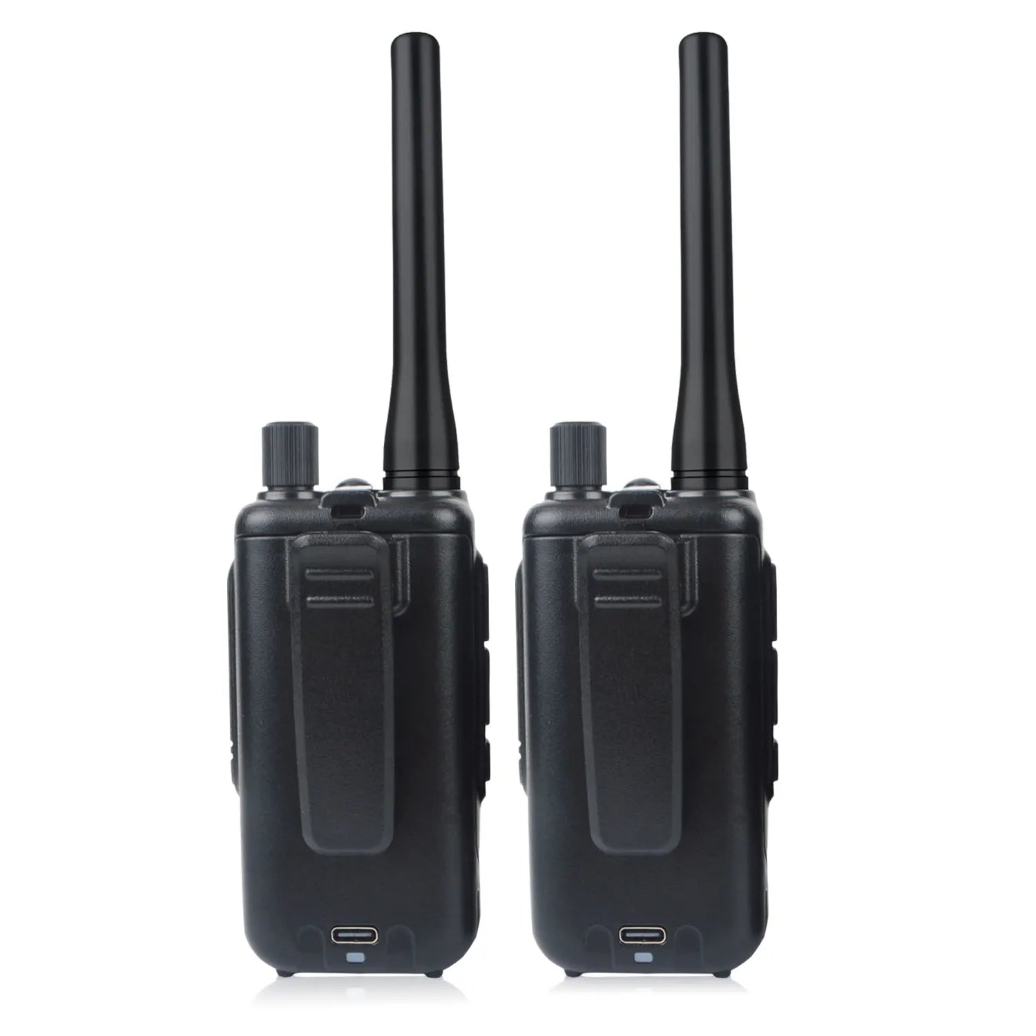 2 unids/pack Baofeng UV-5R Mini doble banda Dual PTT Walkie Talkie 5RMINI banda aérea Rx 5W compacto VOX FM Radio aficionado carga tipo C