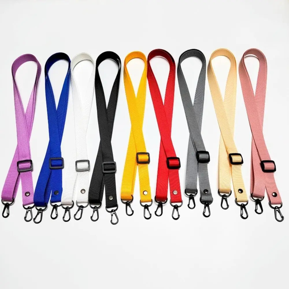 Correa de hombro de repuesto, cinturón ajustable, cuerda colgante, cinturón de bolsa larga, Dacron, correa de cámara cruzada colorida delgada