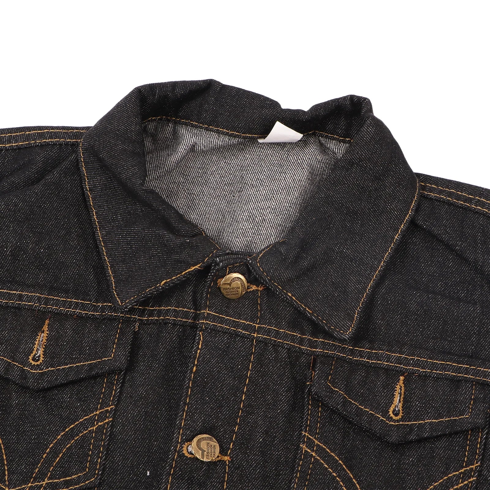 Chaleco Vaquero para Hombre, Cuello Vuelto, Sin Mangas, de Moda, con Botones, Estilo Casual