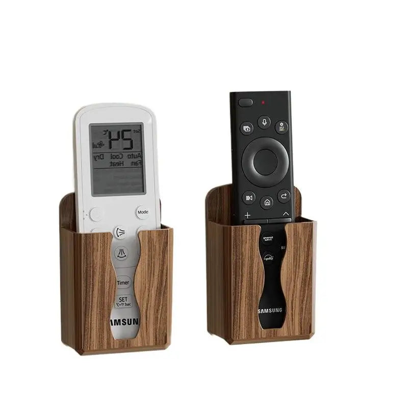 Estuche de carga para teléfono móvil montado en la pared sin perforaciones, 2 tamaños, soporte pegada, Base de Control remoto, soporte para estante de almacenamiento para baño