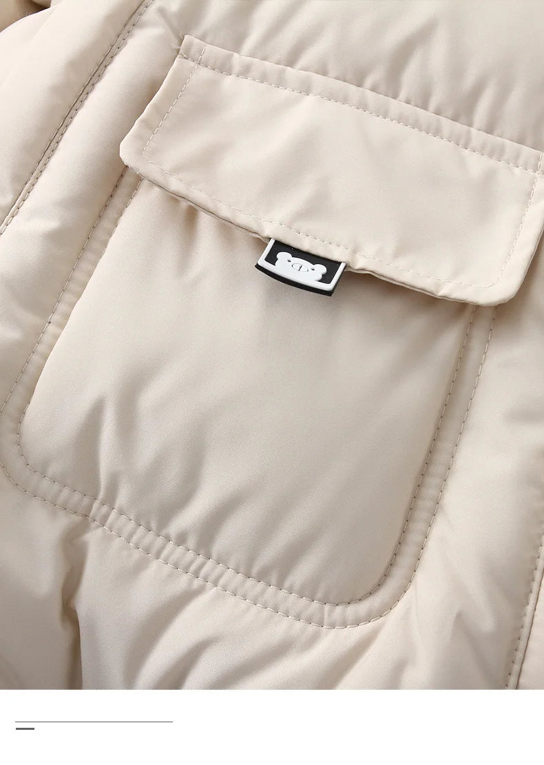 Ircomll, ropa de bebé de alta calidad, monos para niños, invierno con capucha y piel, pelele cálido para niños, mono, ropa para niños pequeños