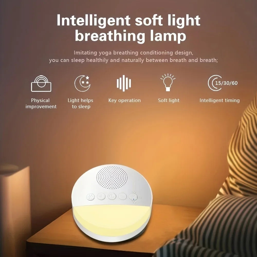 Ayuda para dormir, máquina de ruido, sonido, Spa, máquina de relajación, sonidos naturales, herramienta de artefacto para aliviar el insomnio del sueño para bebés y adultos