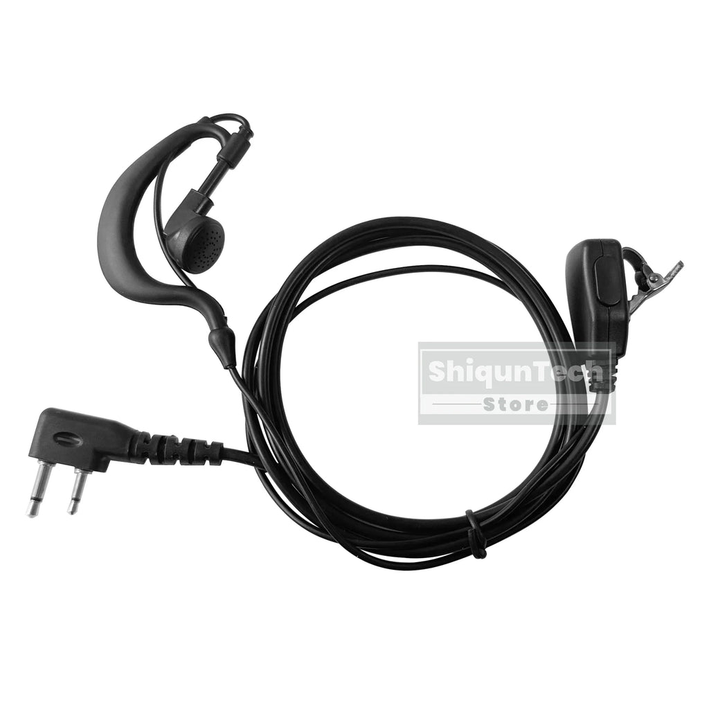 Auricular para ICOM Radio bidireccional IC-F22S auriculares de alta calidad Compatible con IC-V85 IC-V82 Walkie Talkie auriculares con micrófono PTT