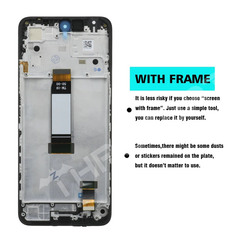 6,79 ''alta calidad para Xiaomi Redmi 12 LCD 23053RN02A pantalla táctil Panel digitalizador para Redmi12 reemplazo de la pantalla