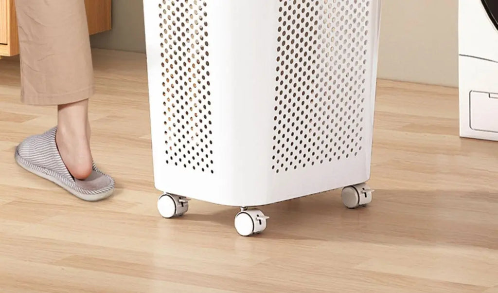 Cesto para Ropa Sucia de Gran Capacidad con Ruedas y Tapa para Baño, Uso Doméstico, Organizador de Almacenamiento para Dormit...