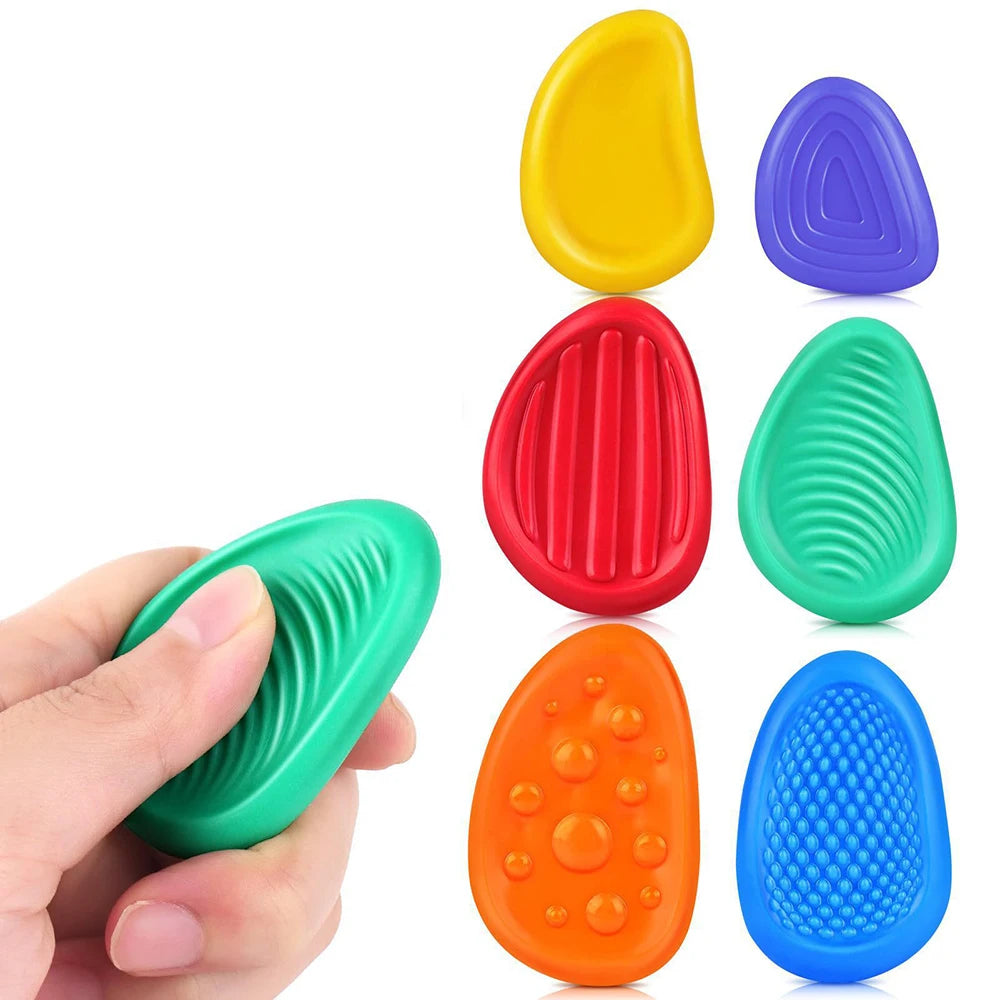 Tira sensorial de silicona para niños, juguete sensorial para autismo, descompresión, calmante, antiestrés, escritorio, alivio de la ansiedad