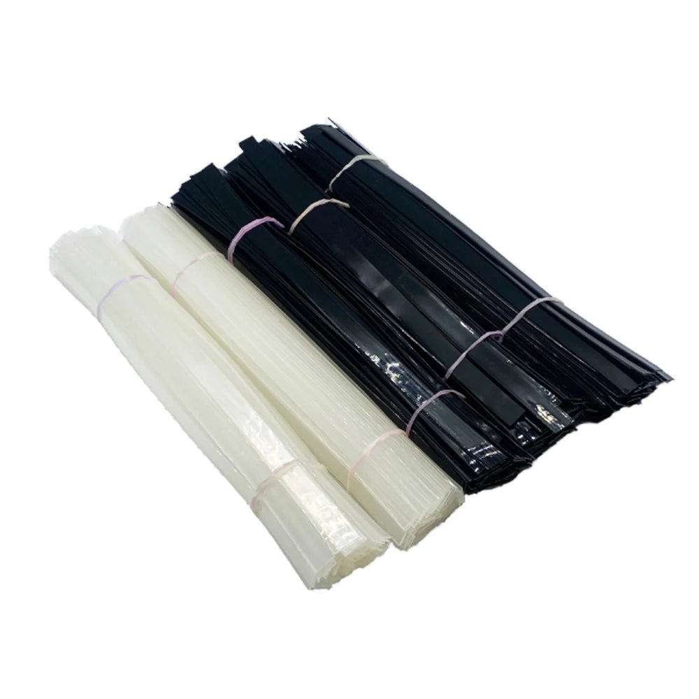 Pegamento italiano de queratina, punta plana de fusión para extensiones de cabello humano, 10/20 piezas, 1x20cm