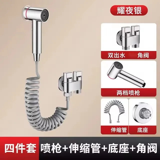 PULVERIZADOR DE bidé para baño, cabezal de ducha con filtro manual, autolimpieza