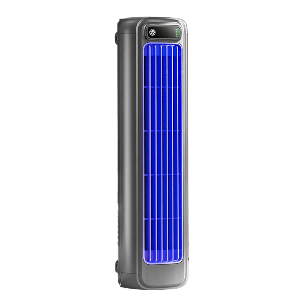 Ventilador de Torre portátil de 3 velocidades para escritorio, ventilador de pie silencioso, recargable, montaje en pared, para dormitorio, sala de estar y oficina