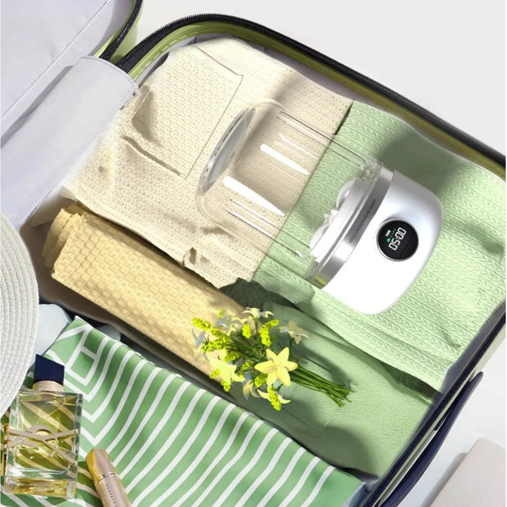 Lavadora inalámbrica, limpiador de ropa interior portátil, mini calcetines de 1L, lavadora, cubo de lavandería deshidratable