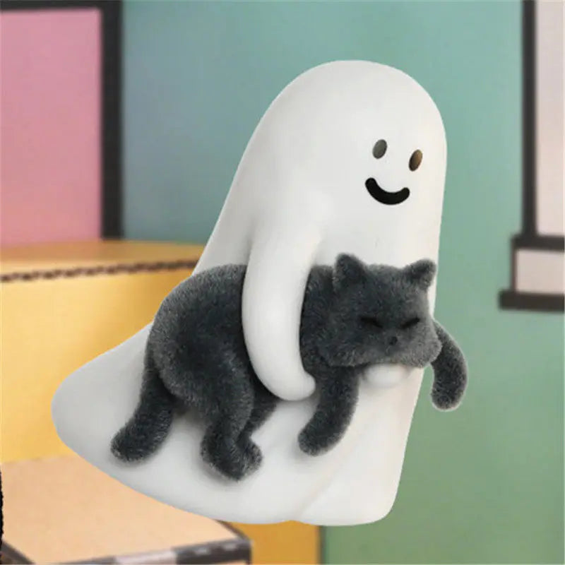 Ghody Behold My Cat Series, Caja Sorpresa con Figuras de Gatos, Lindas Mini Figuras de Anime Coleccionables, Decoración de Escritorio, Caja Misteriosa, Regalo para Niñas