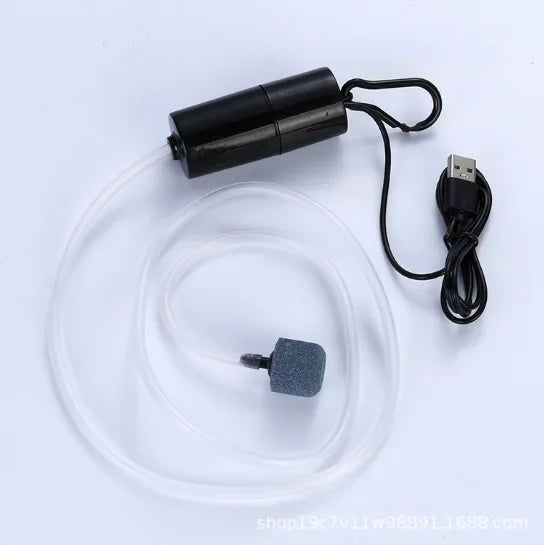 Filtro de Acuario Colgante, Mini Cascada, Bomba USB, Accesorios para Acuario, Filtro de Esponja para Limpieza y Circulación de Peceras Pequeñas