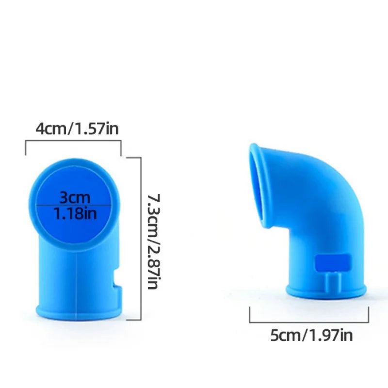 Tubo de escape de silicona para olla a presión, válvula de liberación de vapor, accesorio de cocina para una cocción segura y eficiente, 1 ud.
